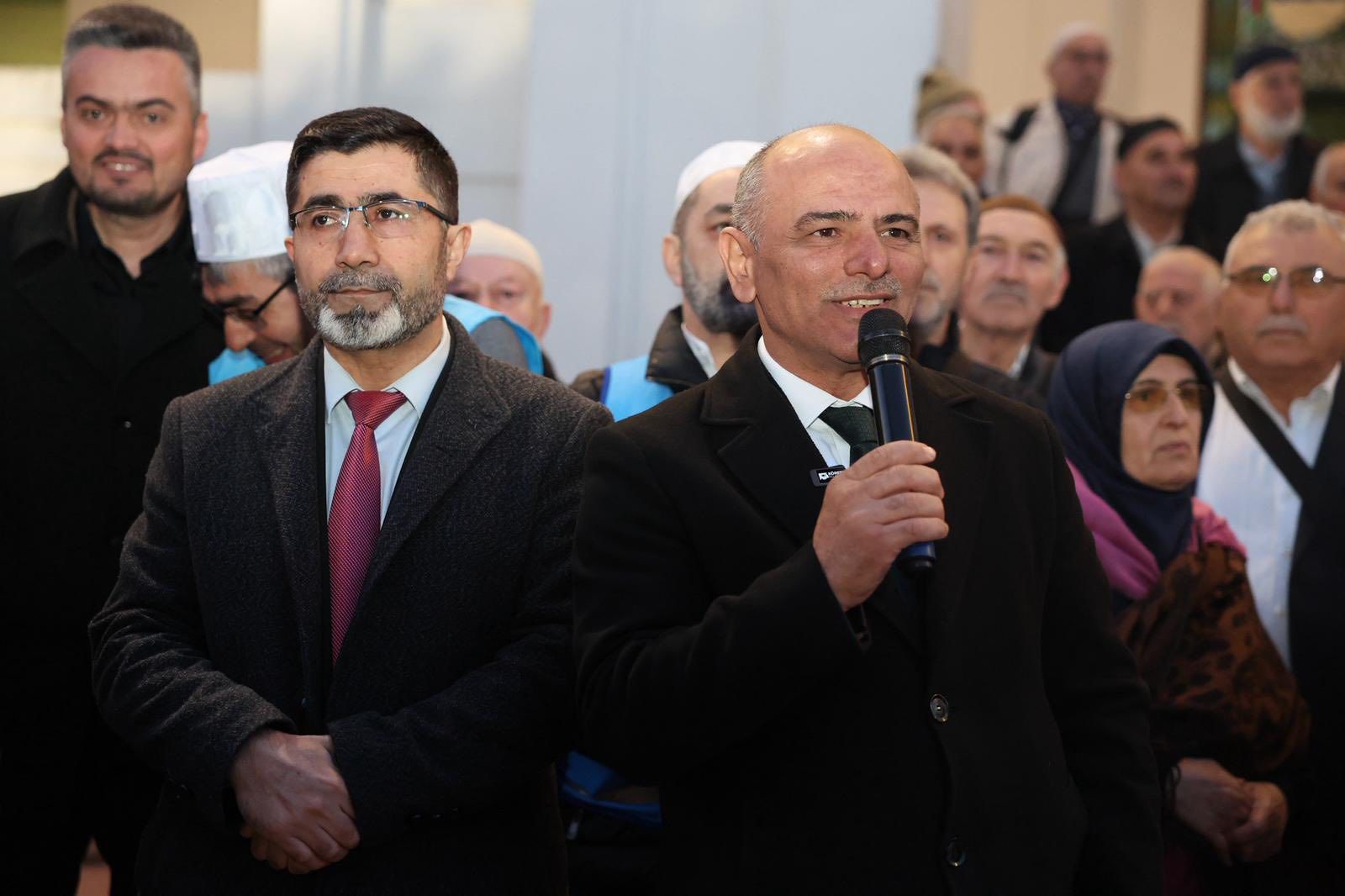 Körfezli İlk Hacı Kafilesi Dualarla Uğurlandı
