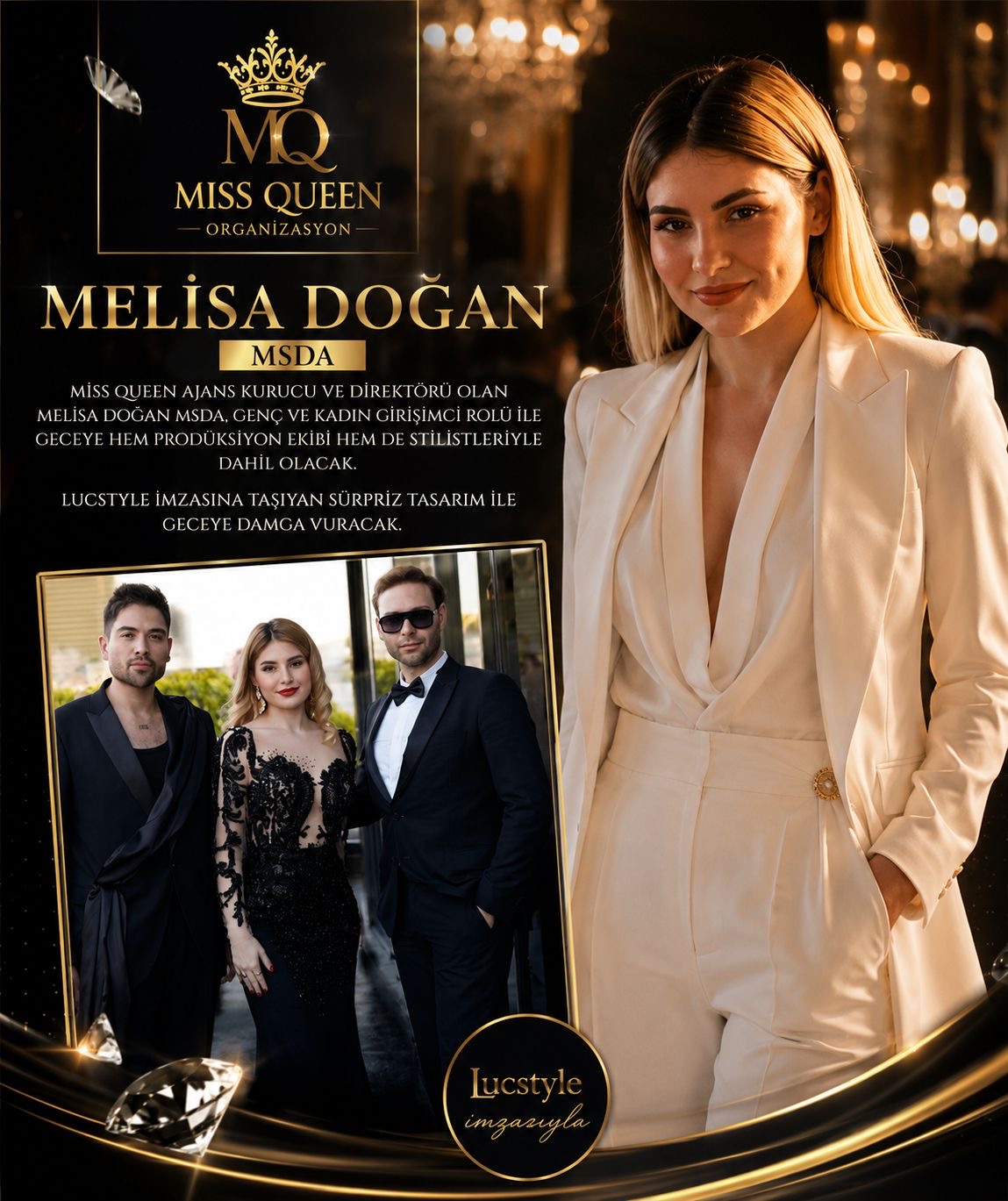 Uluslararası Altın Medya Ödülleri'nde Bu Yıl Prodüksiyon Gücü Miss Queen Ajans'tan