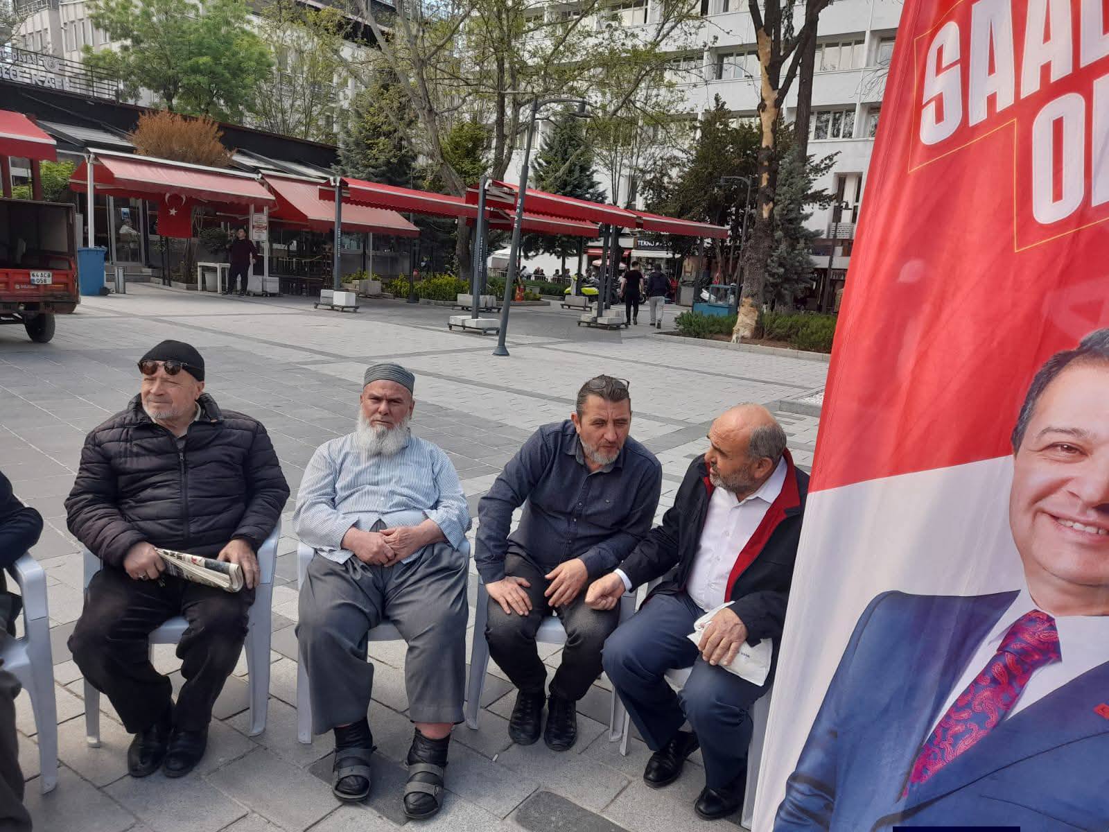 Saadet Partisi Uşak İl Başkanlığı’ndan Üye ve Stant Çalışması