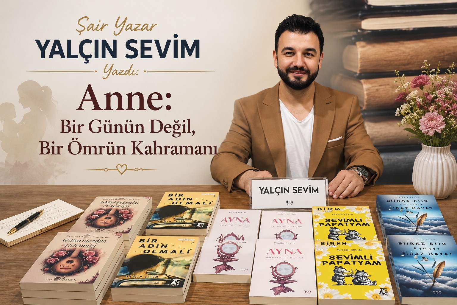 Şair Yazar Yalçın Sevim Yazdı: Anne: Bir Günün Değil, Bir Ömrün Kahramanı