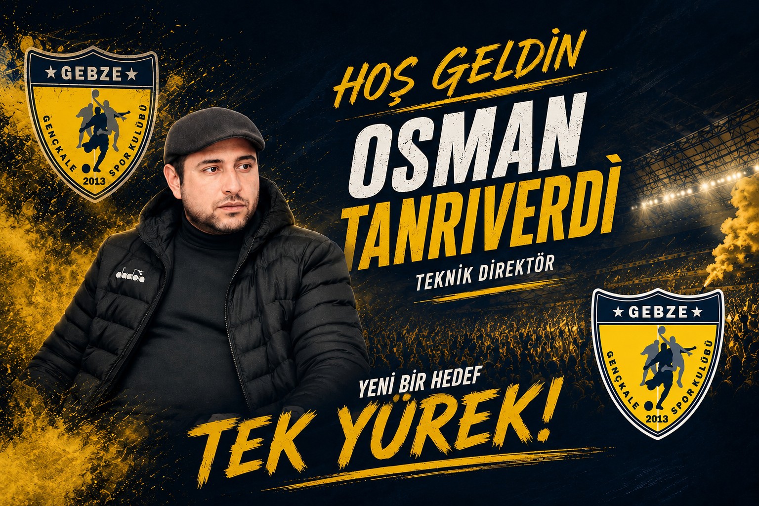 Kocaeli Futbolunun Yakından Tanıdığı Başarılı Teknik Direktör Osman Tanrıverdi, Yeni Sezon Öncesinde Genç Kale Spor ile Anlaşmaya Vardı