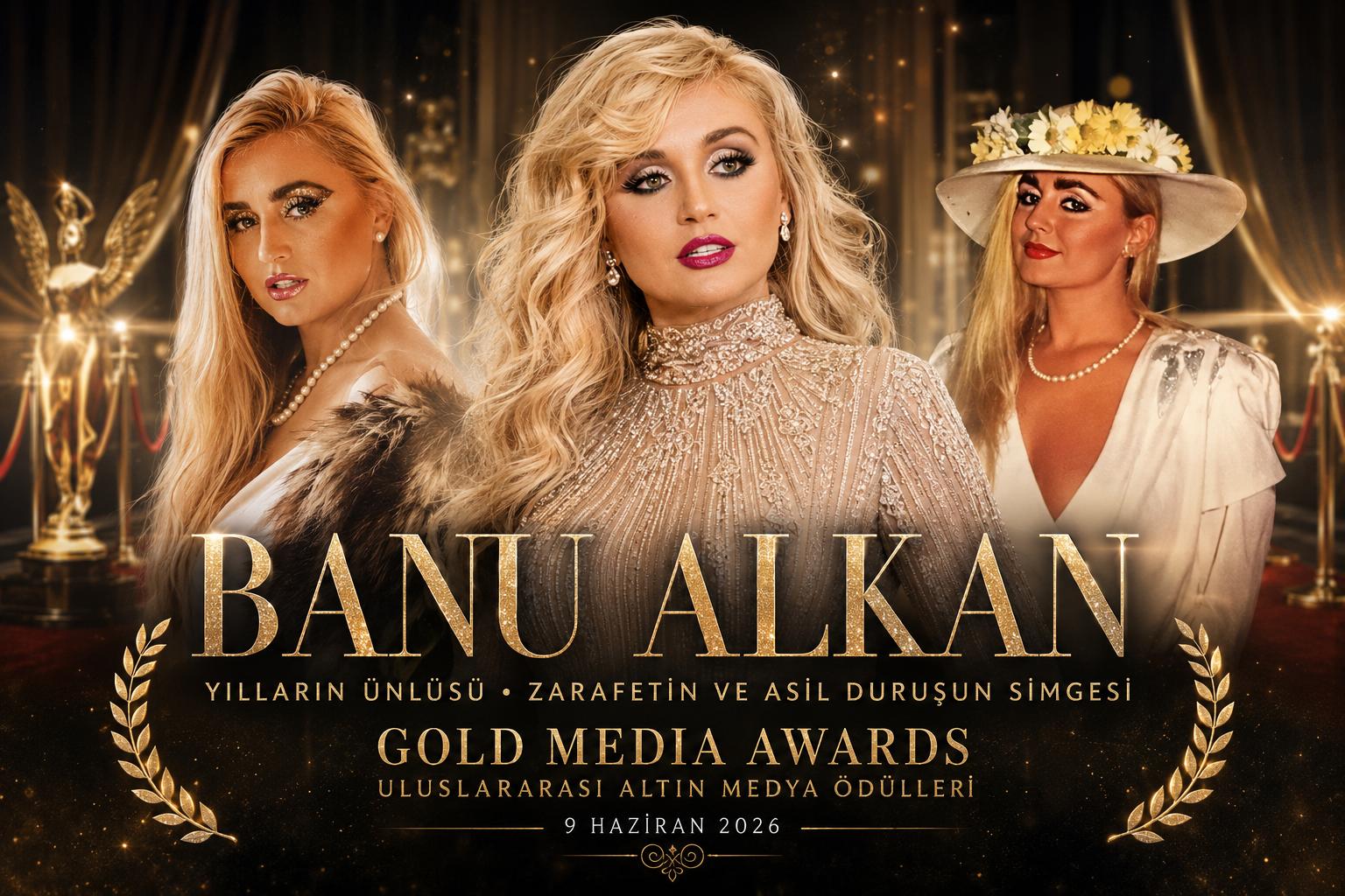 Gold Media Awards 2026'ya Geri Sayım: Sanat, Medya ve Cemiyet Dünyası Aynı Gecede Buluşacak
