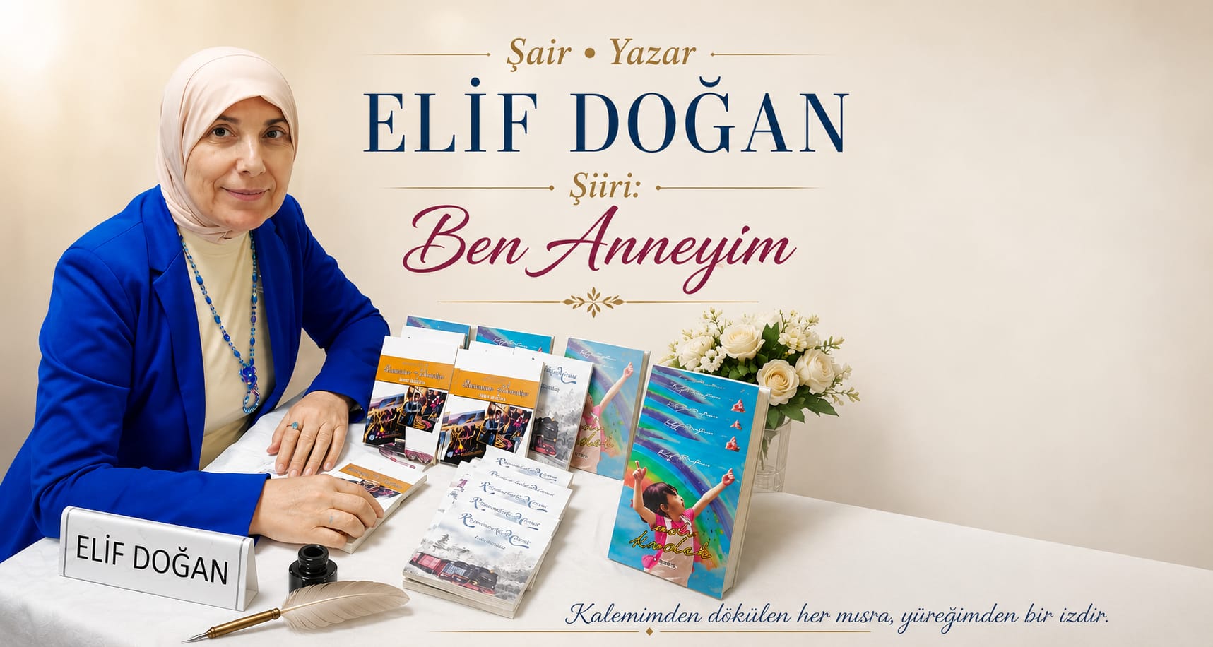 Şair Yazar Elif Doğan Şiiri: "Ben Anneyim"