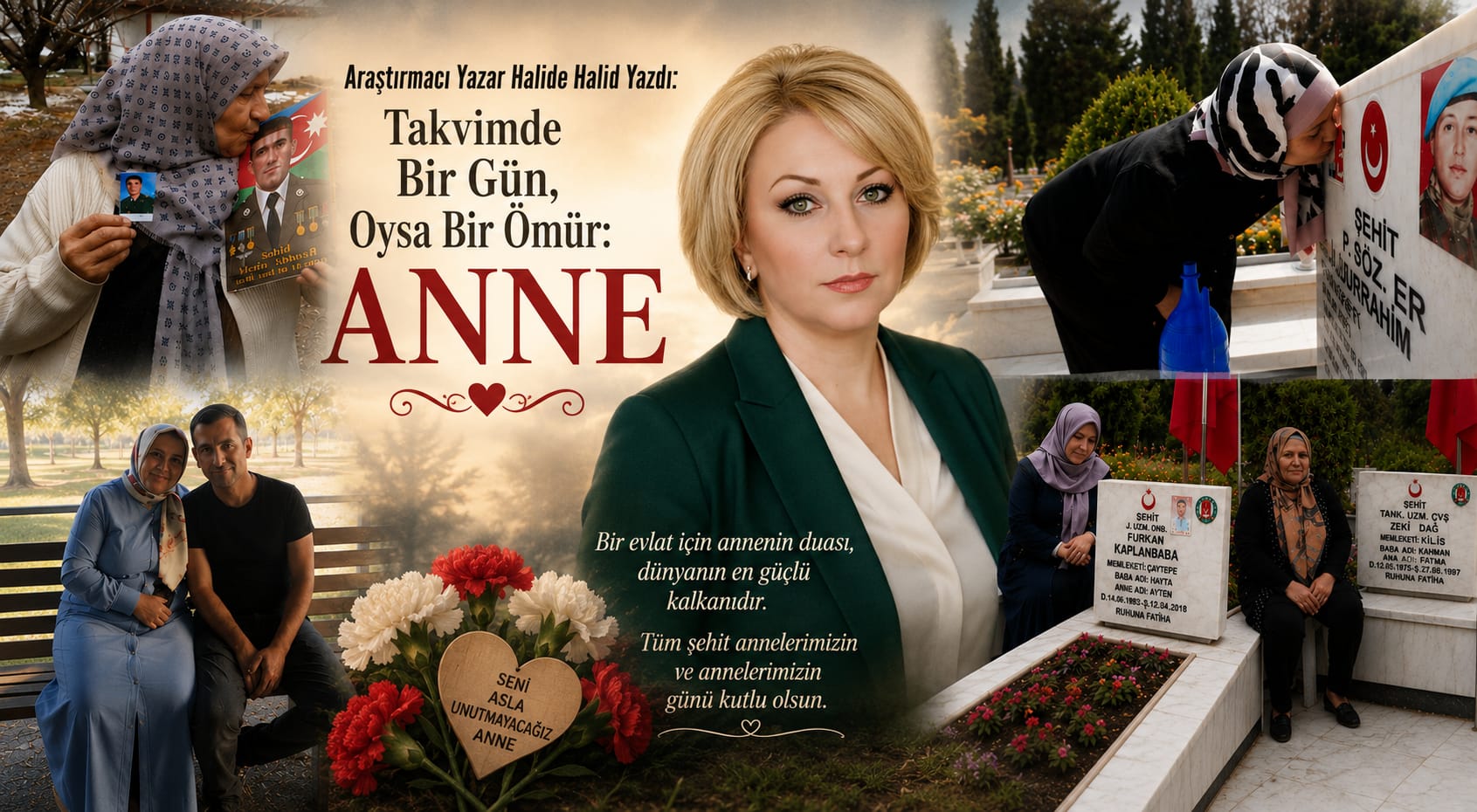 Araştırmacı Yazar Halide Halid Yazdı: Takvimde Bir Gün, Oysa Bir Ömür: ANNE