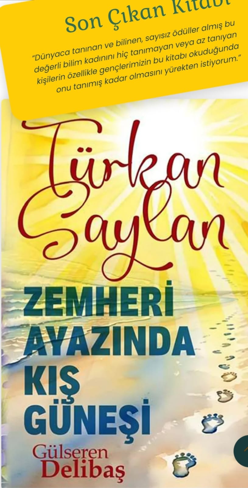 Eğitimci, Şair Yazar Gülseren Delibaş'ın, Prof. Dr. Türkan Saylan Anısına Yazmış Olduğu Şiir: Papatyaların Öğretmeni