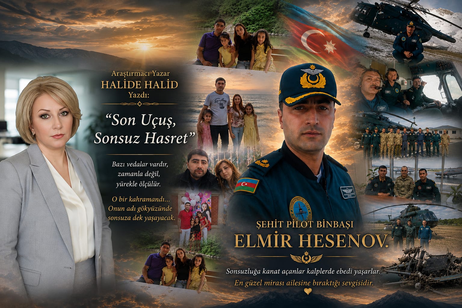 Araştırmacı Yazar Halide Halid Yazdı: "Son Uçuş, Sonsuz Hasret"