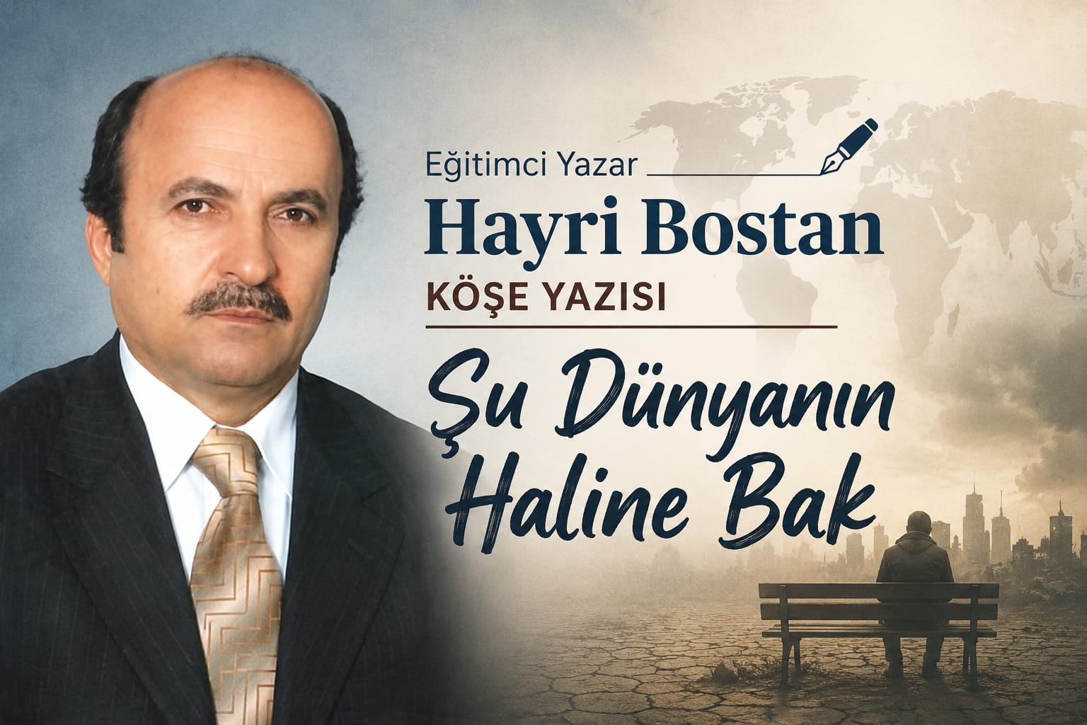 Eğitimci Yazar Hayri Bostan Köşe Yazısı: "Şu Dünyanın Haline Bak"