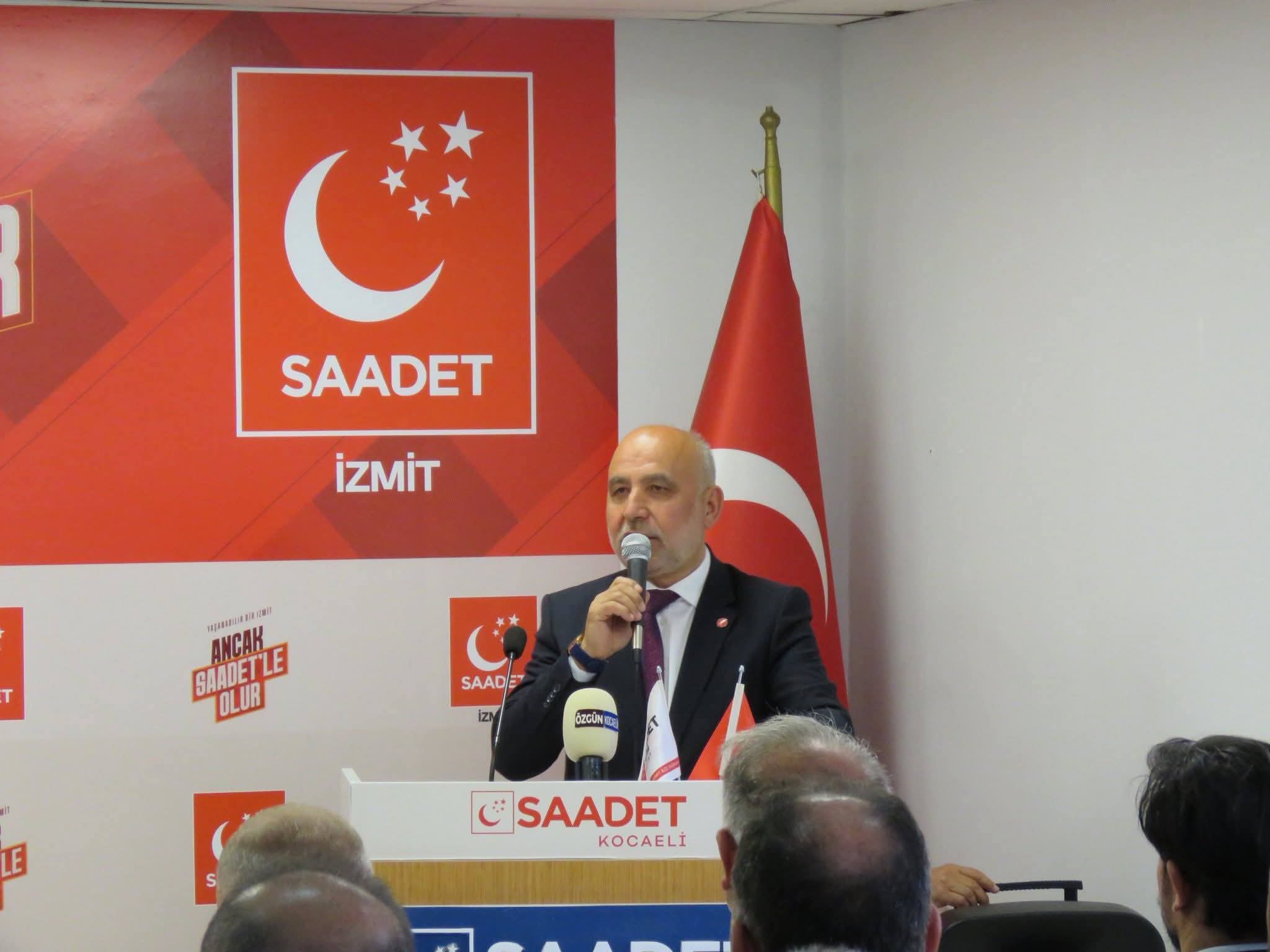 Saadet Partisi Kocaeli İl Teşkilatı Bayramlaşma Programında Buluştu