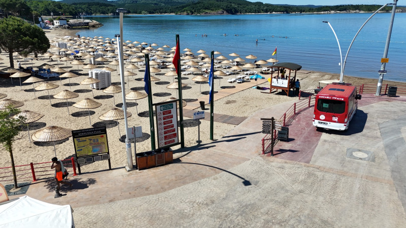 Mavi Bayraklı plajlar tatilcileri bekliyor