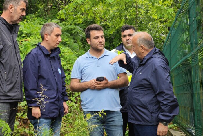 Ordu Ünye'deki Aşırı Yağışların Ardından Ekipler Sahada Teyakkuza Geçti
