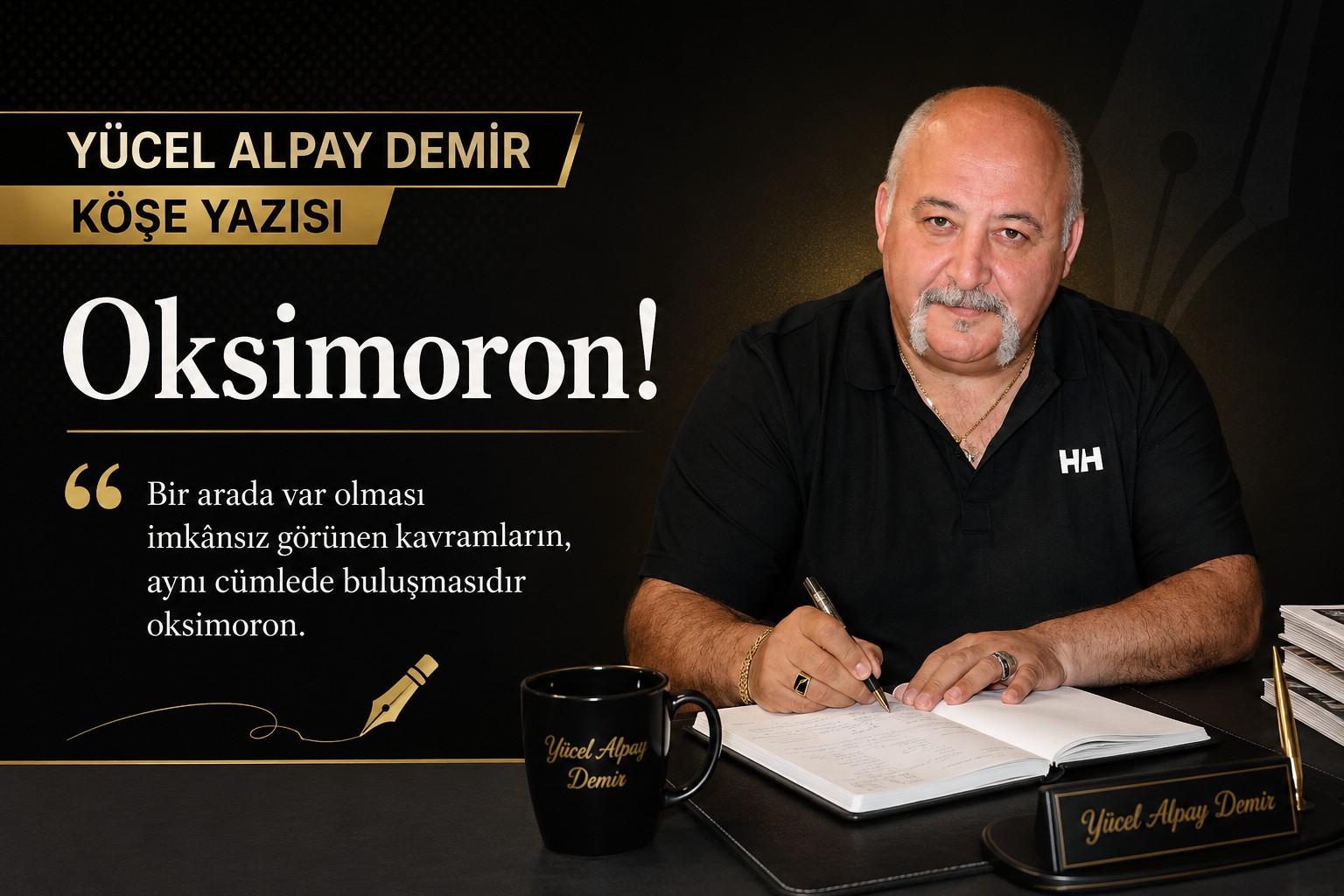Yücel Alpay Demir Köşe Yazısı: Oksimoron!