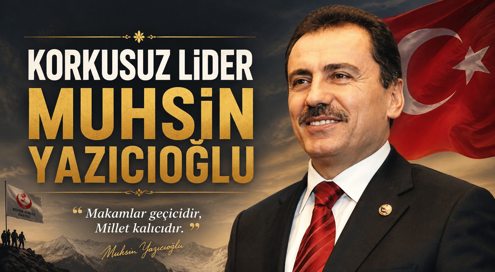 KORKUSUZ LİDER MUHSİN YAZICIOĞLU