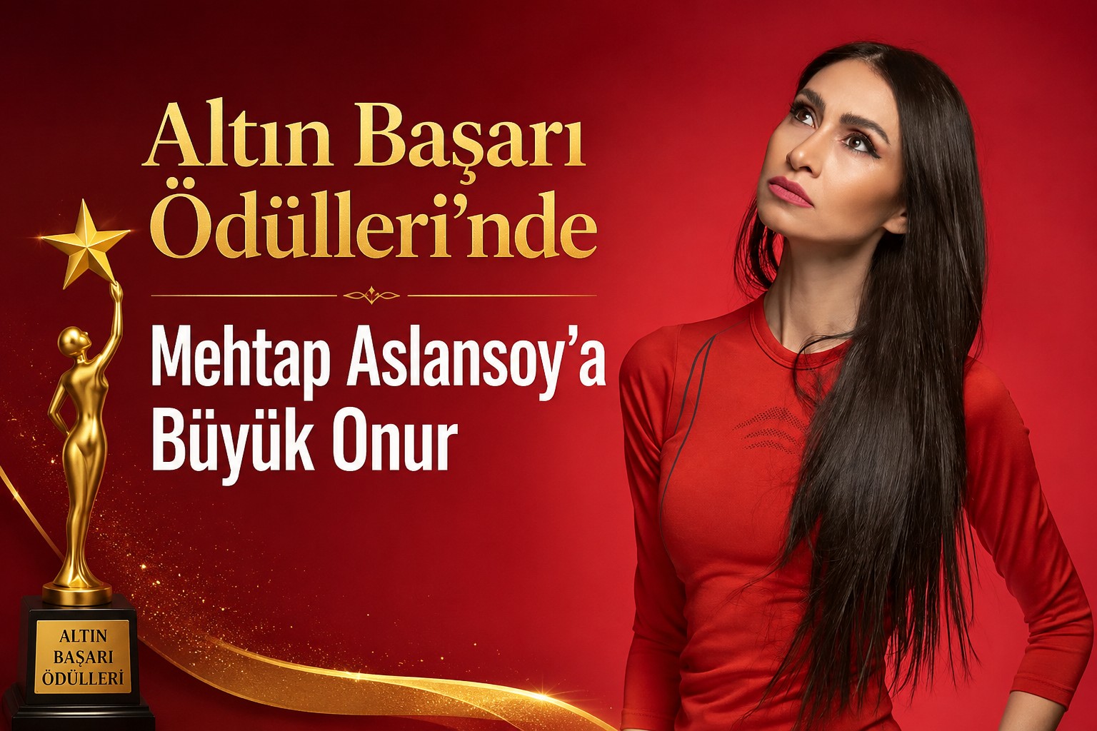 Altın Başarı Ödülleri’nde Mehtap Aslansoy’a Büyük Onur