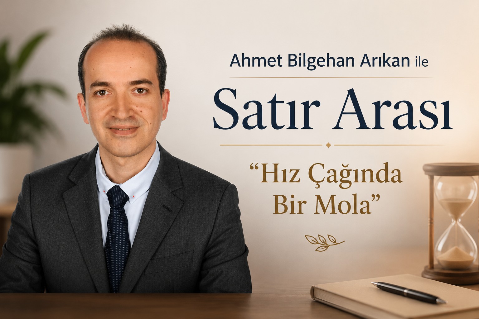 Ahmet Bilgehan Arıkan ile Satır Arası: "Hız Çağında Bir Mola"