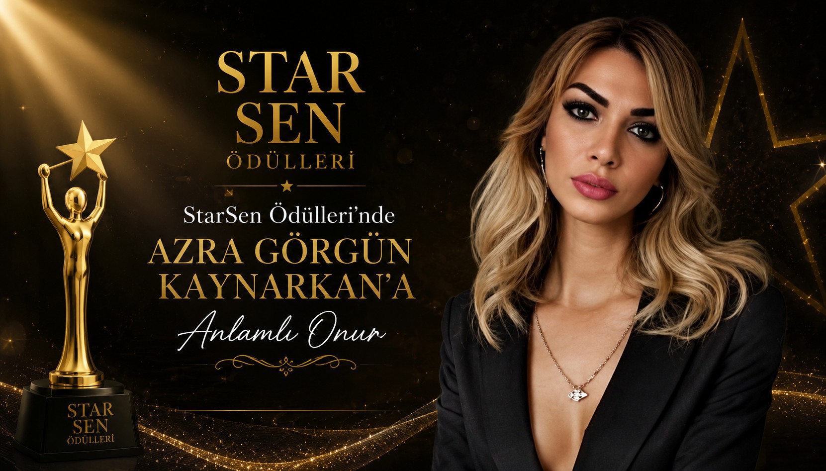 StarSen Ödülleri’nde Azra Görgün Kaynarkan’a Anlamlı Onur