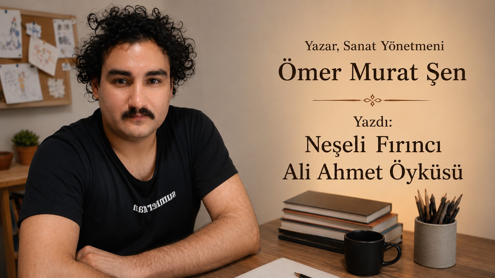 Yazar, Sanat Yönetmeni Ömer Murat Şen Yazdı: Neşeli Fırıncı Ali Ahmet Öyküsü