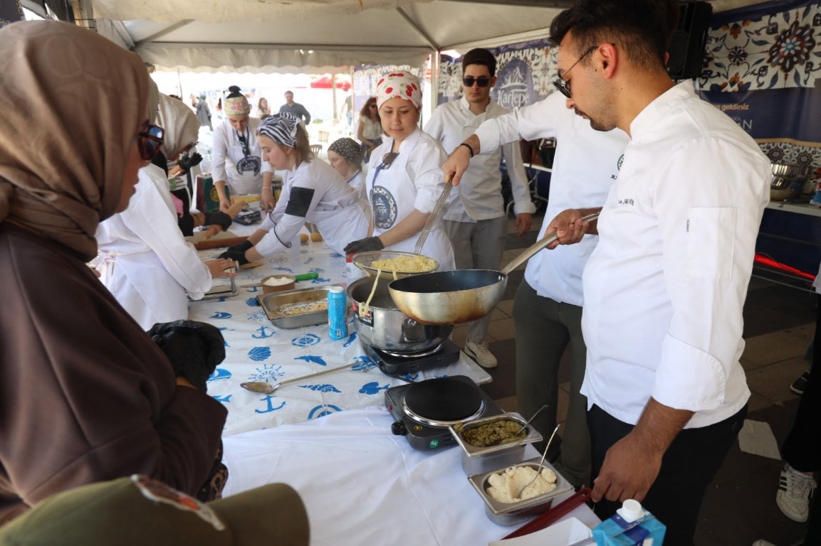 Kartepe Gastronomi Festivali'nde Atölyelere Yoğun İlgi