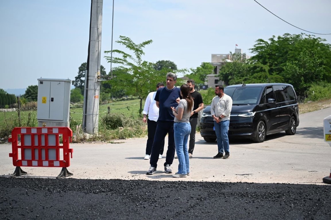 Kartepe'de Asfalt Mesaisi