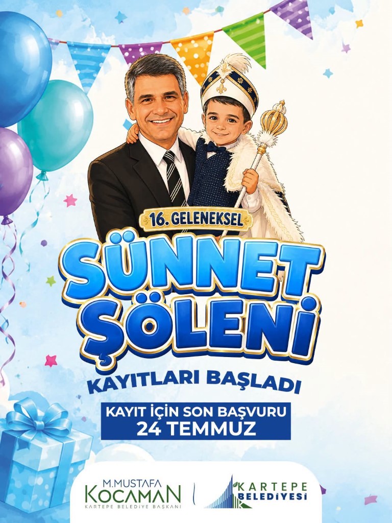 Kartepe'de Sünnet Şöleni İçin Kayıtlar Başladı