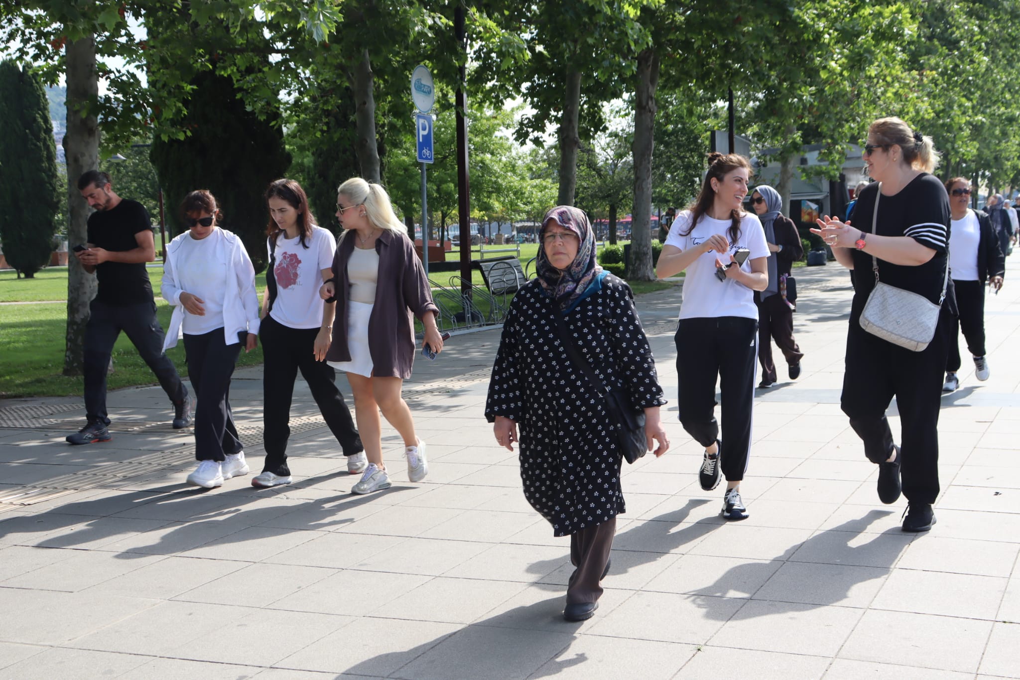 SAĞLIKLI YAŞAM YÜRÜYÜŞÜNDE A MİLLİ TAKIM’A TAM DESTEK