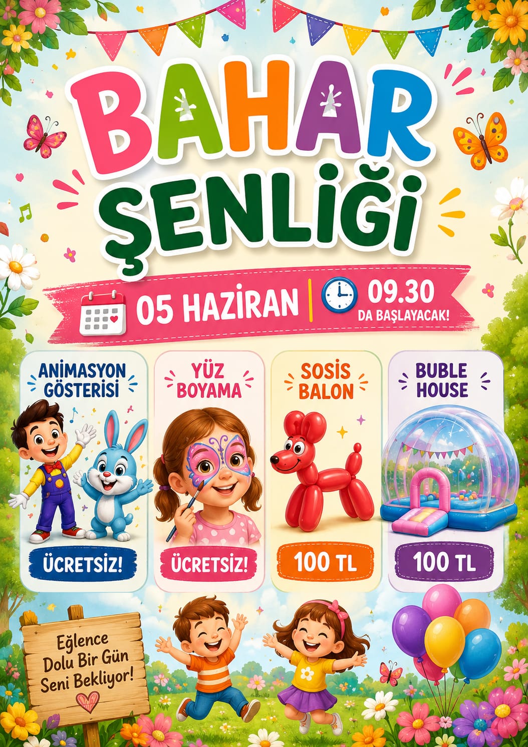 Karşıyaka Barbaros İlkokulu’nda Bahar Şenlikleri Coşkusu