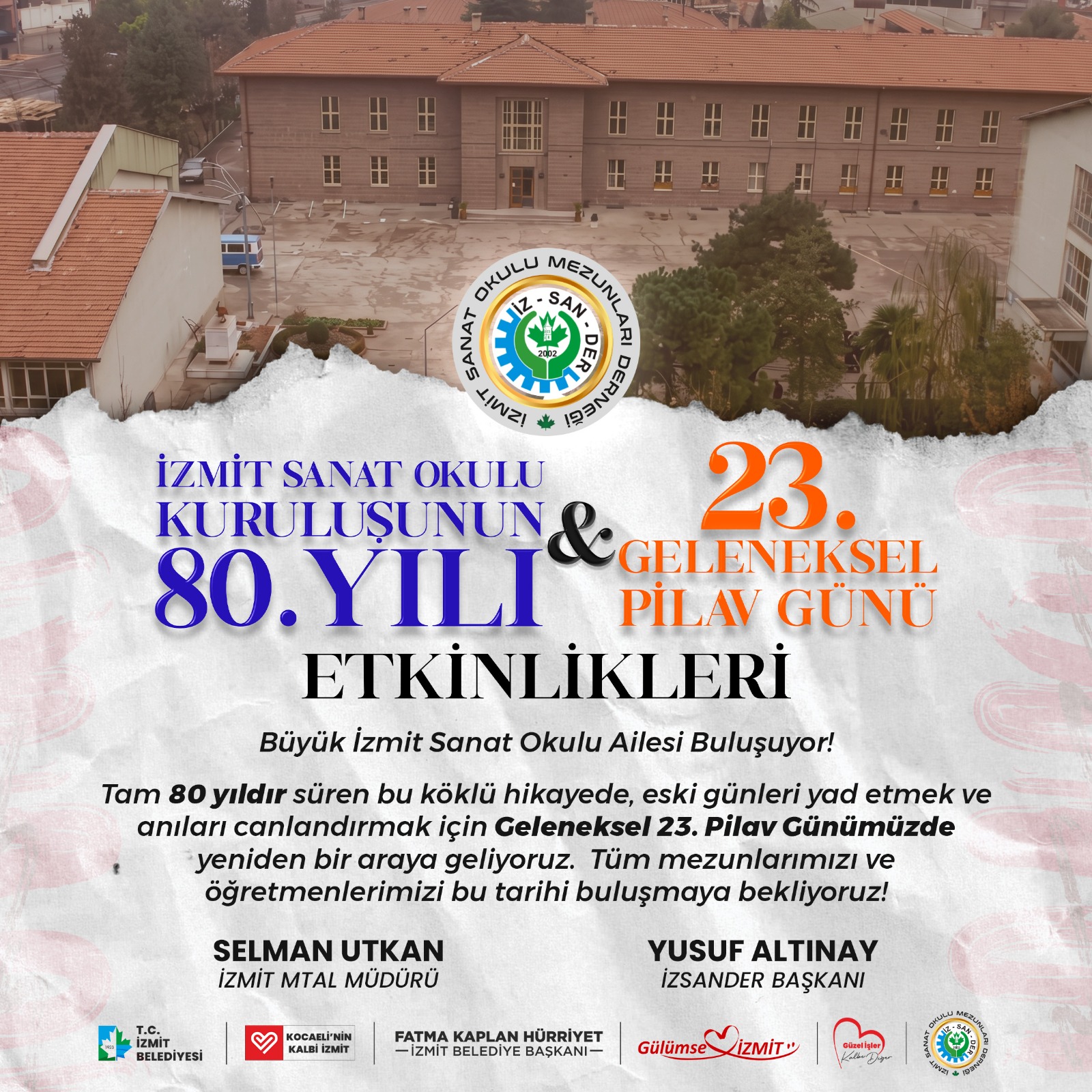 İzmit Sanat Okulu’nun 80. Yılı Coşkuyla Kutlanacak