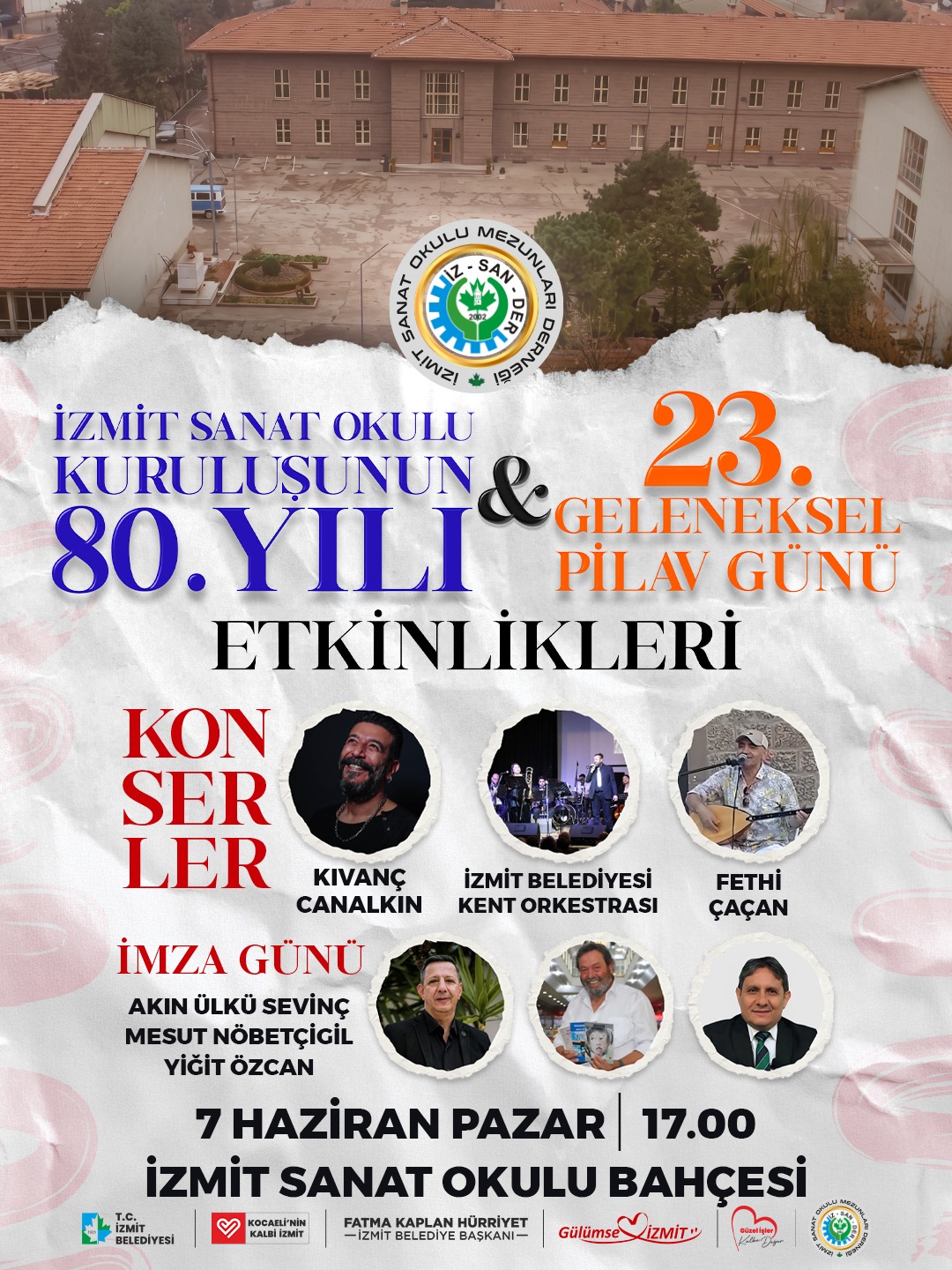 İzmit Sanat Okulu’nun 80. Yılı Coşkuyla Kutlanacak