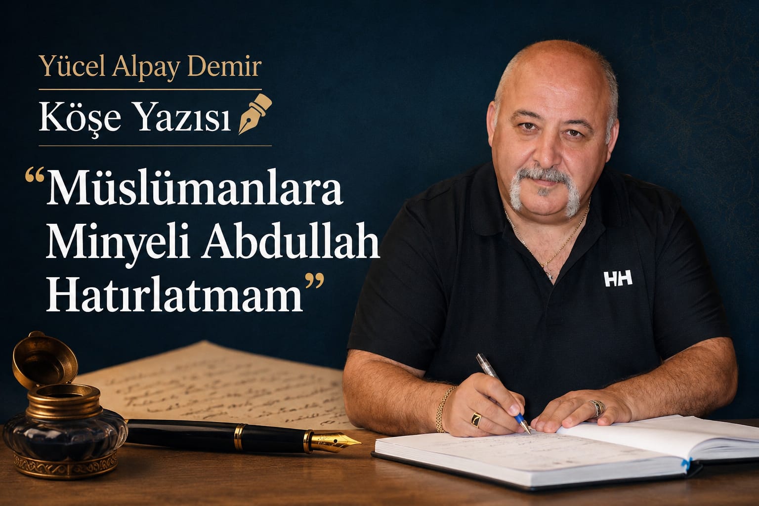 Yücel Alpay Demir Köşe Yazısı: Müslümanlara Minyeli Abdullah Hatırlatması!