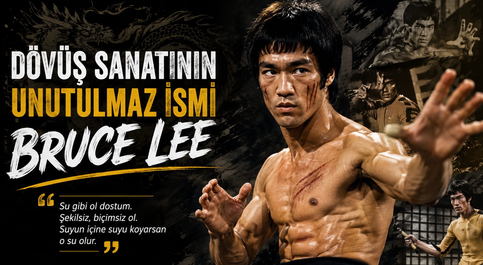 Dövüş Sanatının Unutulmaz İsmi: Bruce Lee