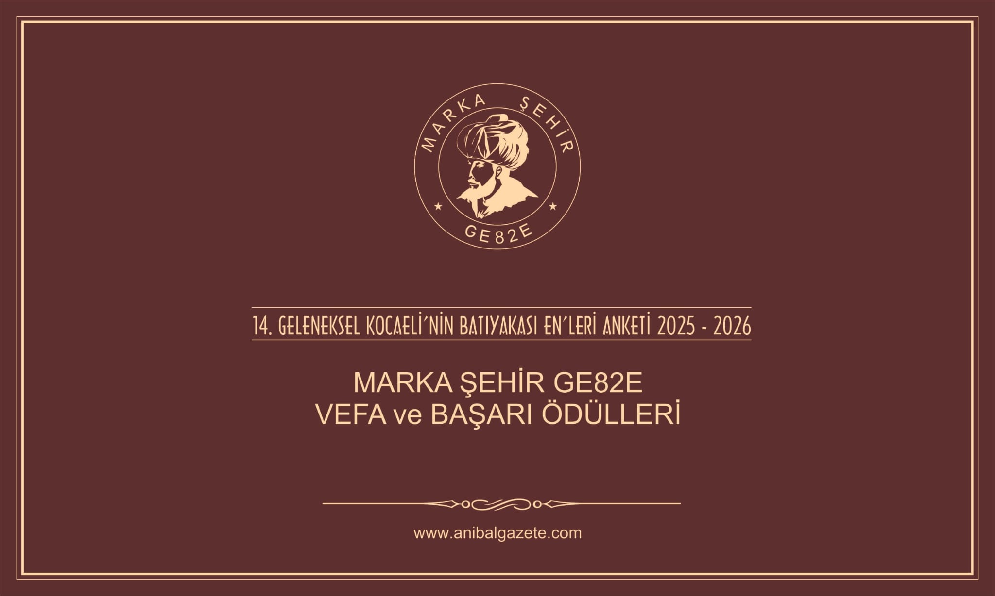 Gebze’de “Vefa ve Başarı Ödülleri” Gecesi 17 Haziran’da Düzenlenecek