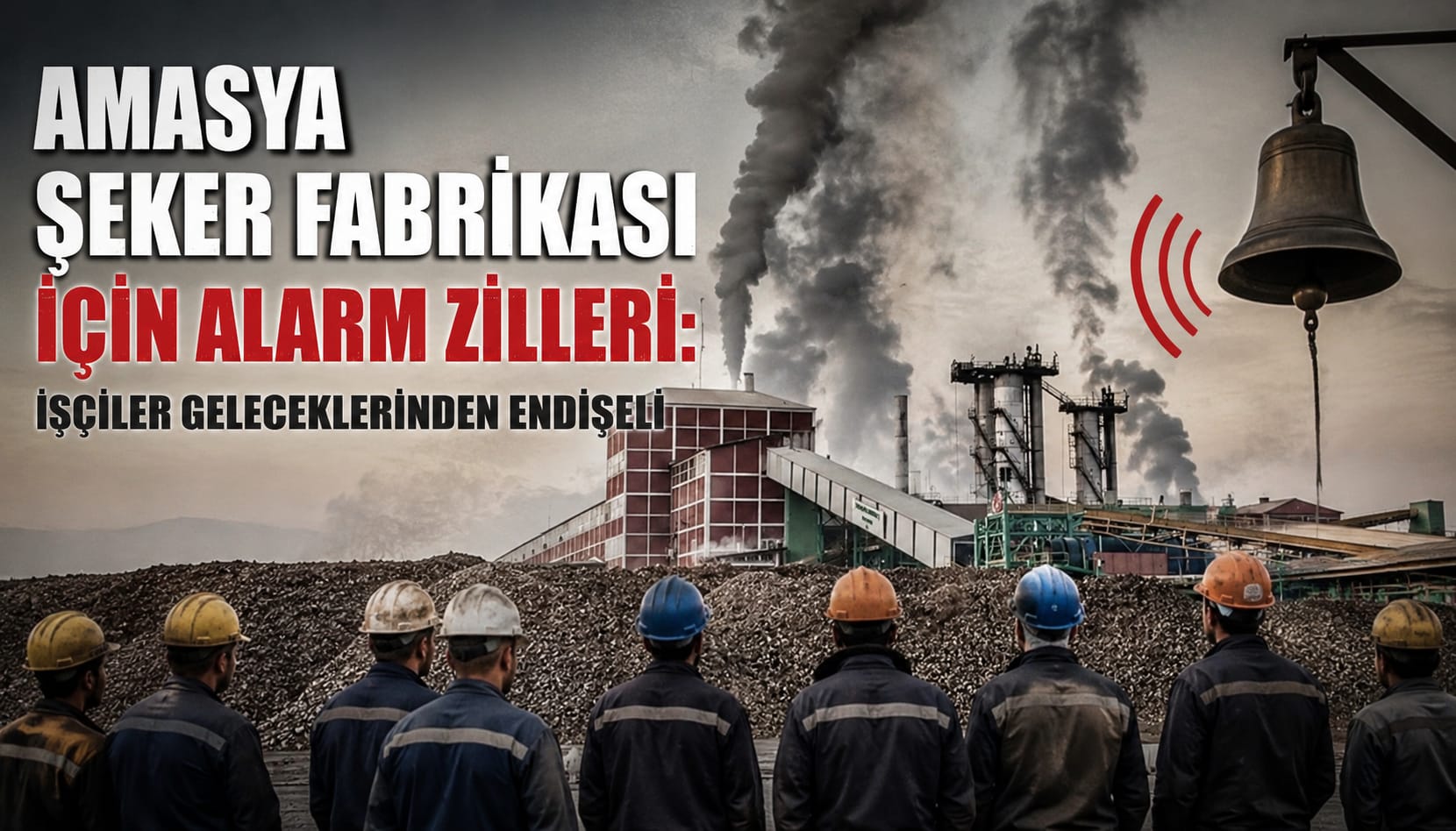 Amasya Şeker Fabrikası İçin Alarm Zilleri: İşçiler Geleceklerinden Endişeli