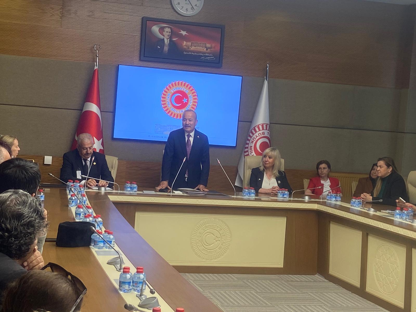 AFYAŞAD ÜYELERİ TBMM’DE AĞIRLANDI!