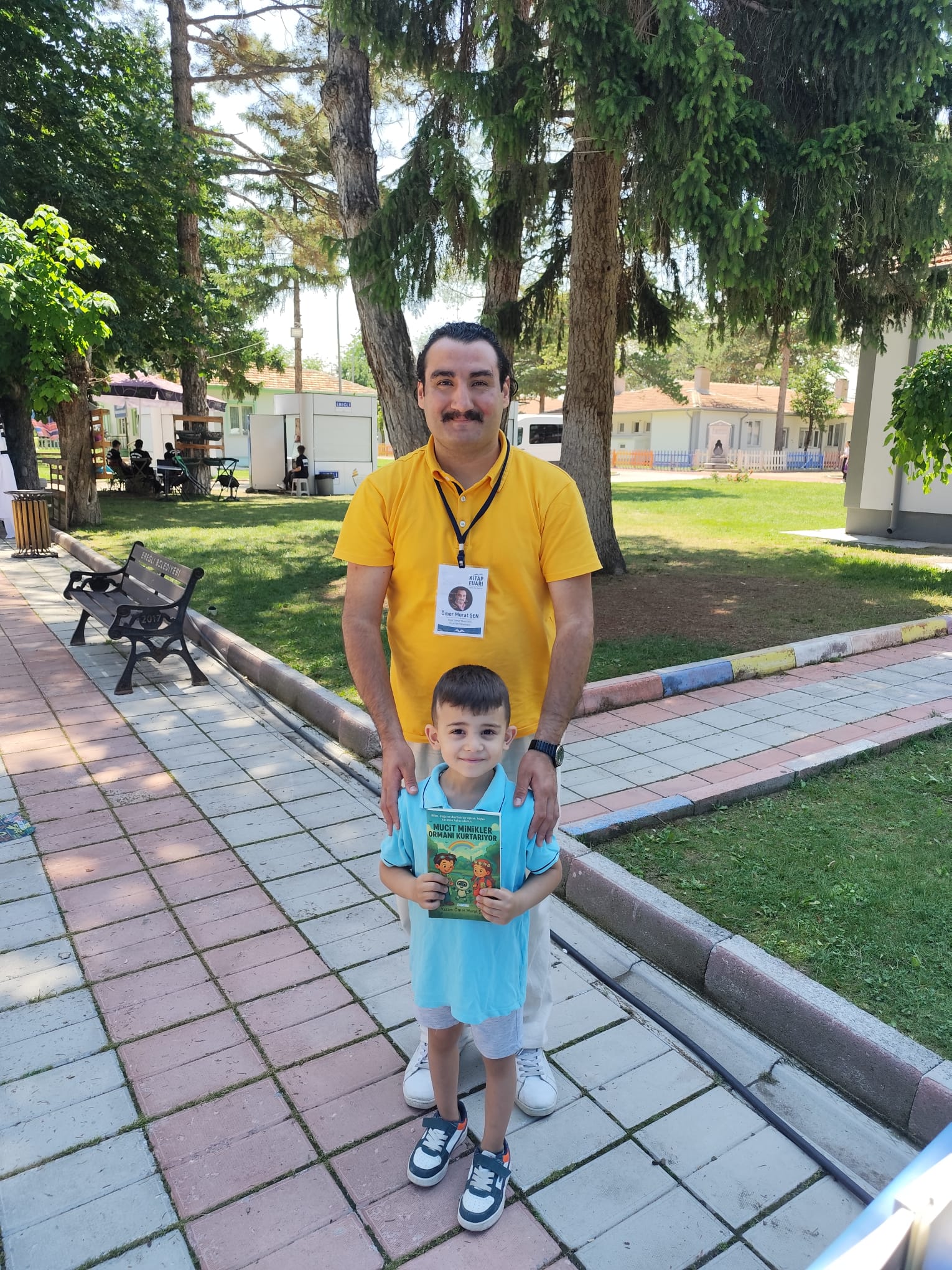 Yazar Ömer Murat ŞEN, Ereğli Kitap Fuarı'nda Minik Okurlarıyla Buluştu