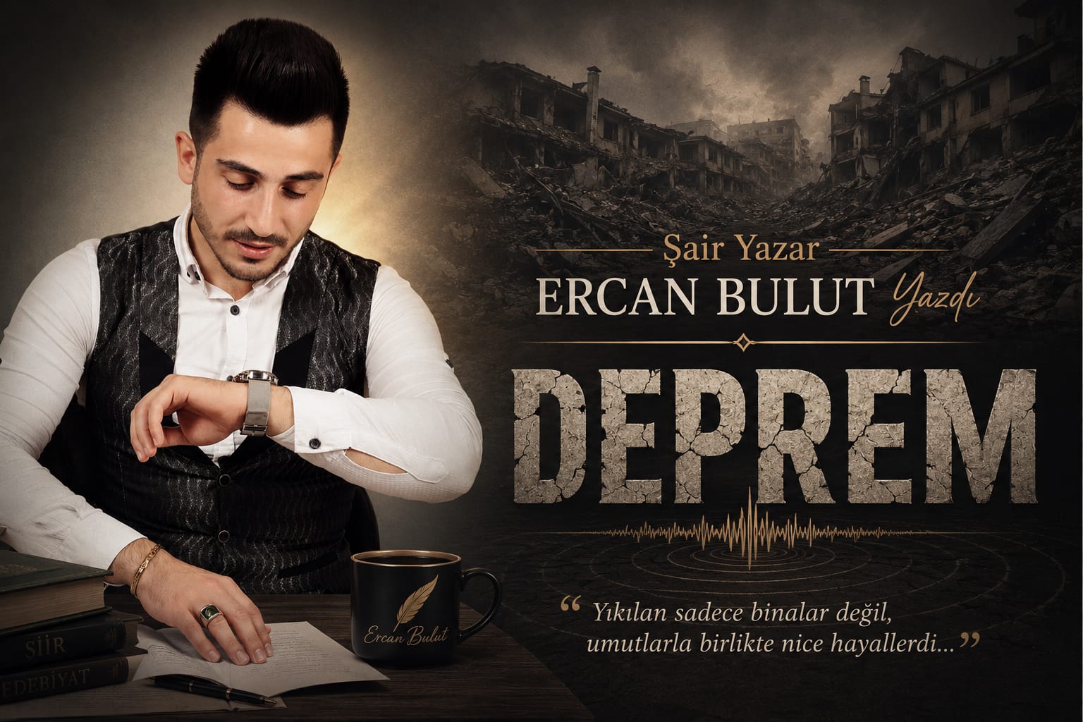 Şair Yazar Ercan Bulut Yazdı: "Deprem"