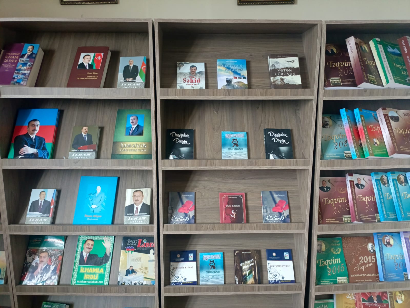 Daşkesen Merkez Kütüphane Sisteminden Yazar Etibar Hasanzade’ye Teşekkür