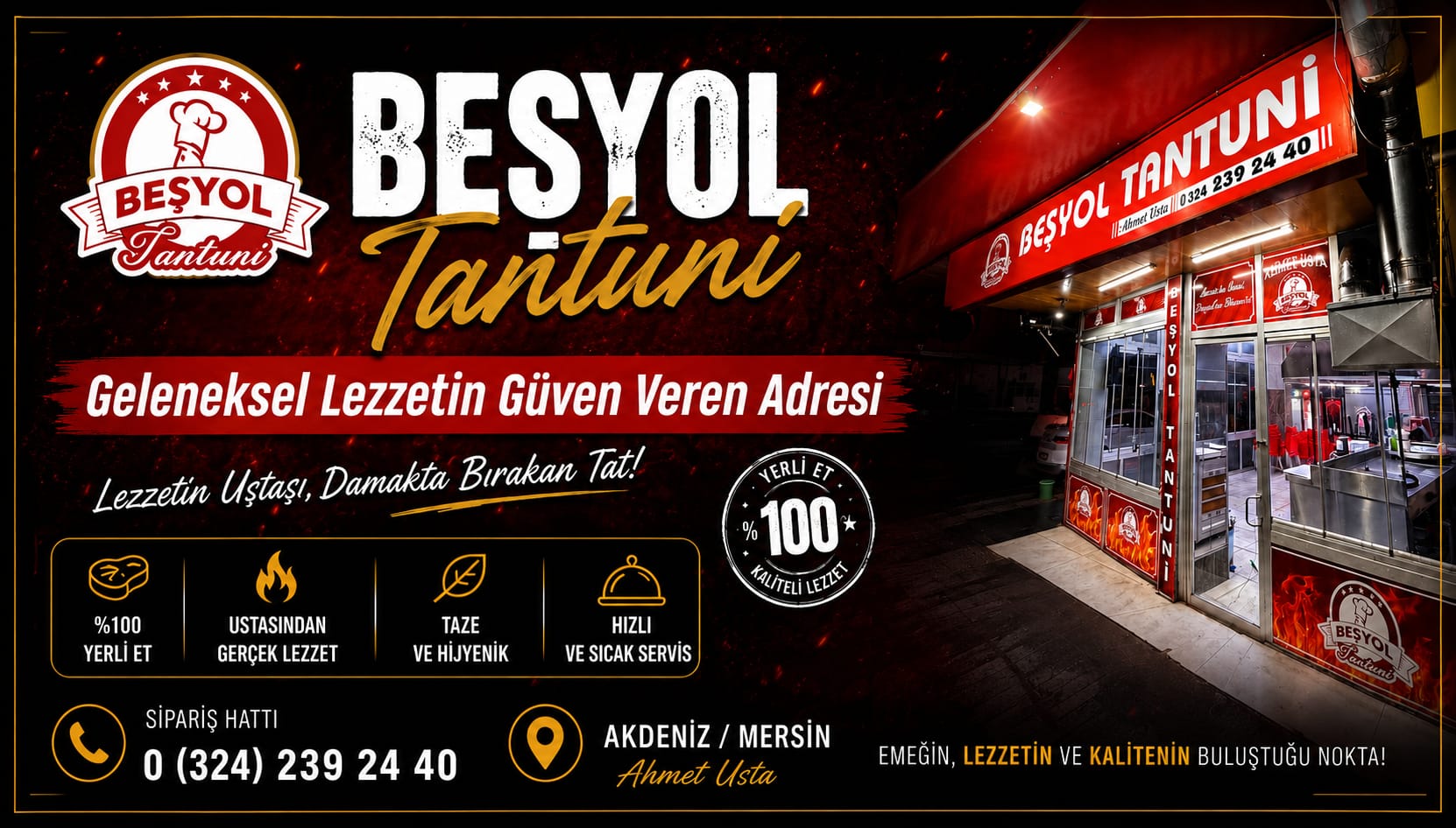 Beşyol Tantuni: Geleneksel Lezzetin Güven Veren Adresi
