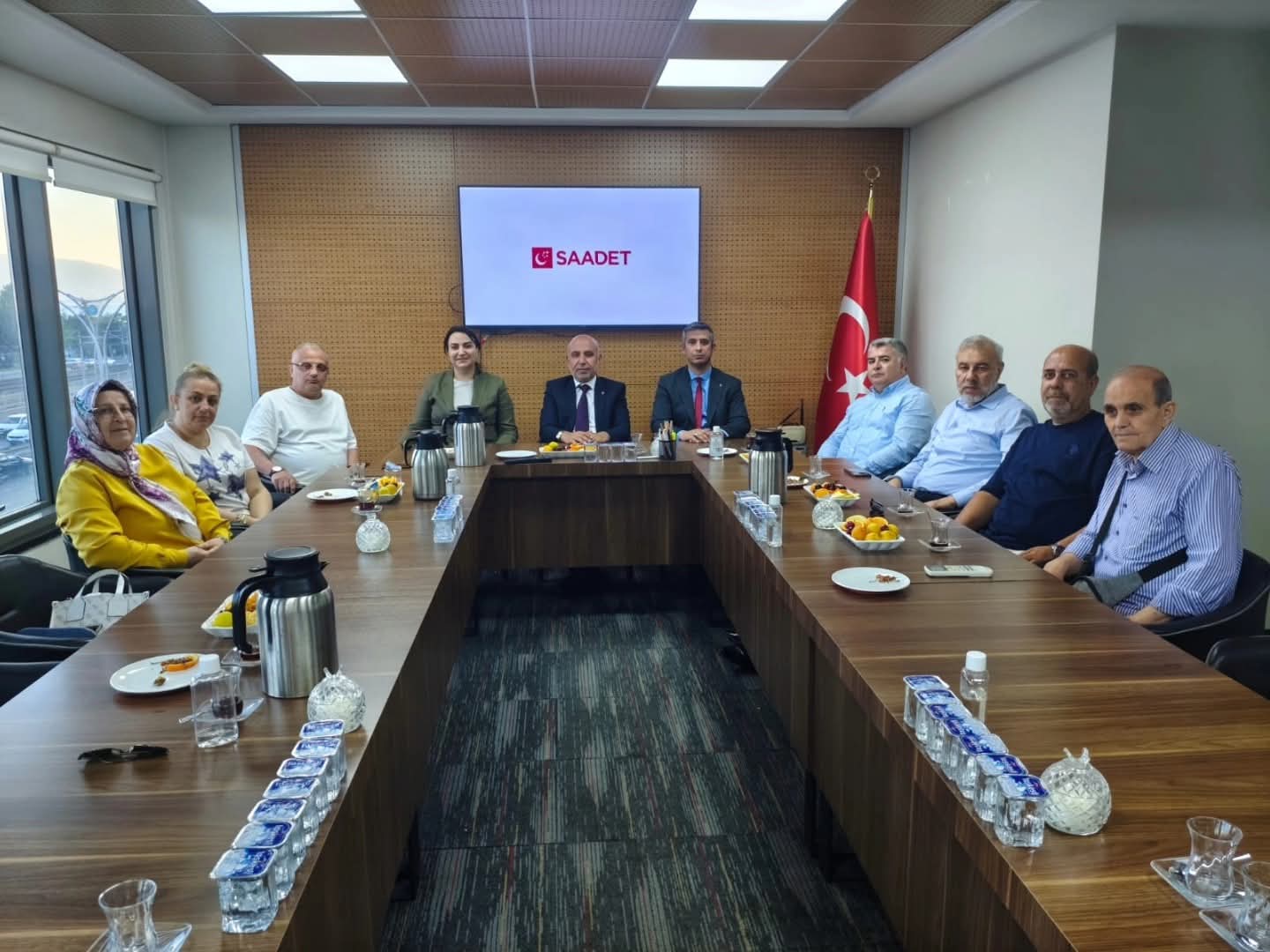 Deva Partisi'nden Saadet Partisi Kocaeli İl Başkanlığı'na Ziyaret