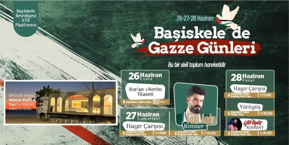 Başiskele’de Gazze Günleri