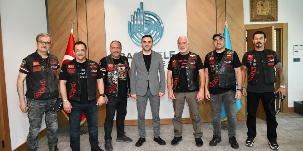Türk Chopper Motosiklet Kulübü’nden Başiskele Belediye Başkanı Mehmet Yasin Özlü’ye Ziyaret