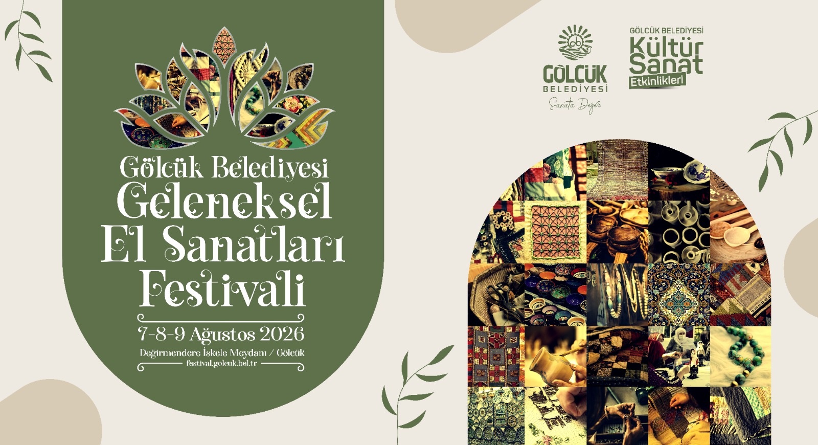 Gölcük'te Geleneksel El Sanatları Festivali İçin Geri Sayım Başladı