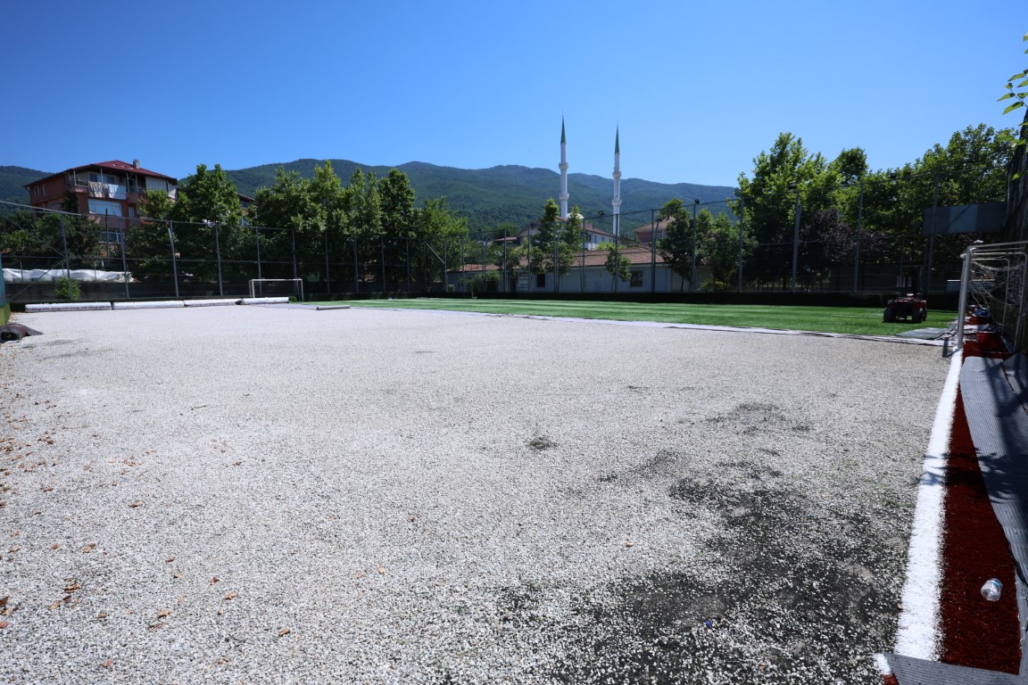 Kartepe Belediye Başkanı Kocaman Spor Yatırımlarını Yerinde İnceledi