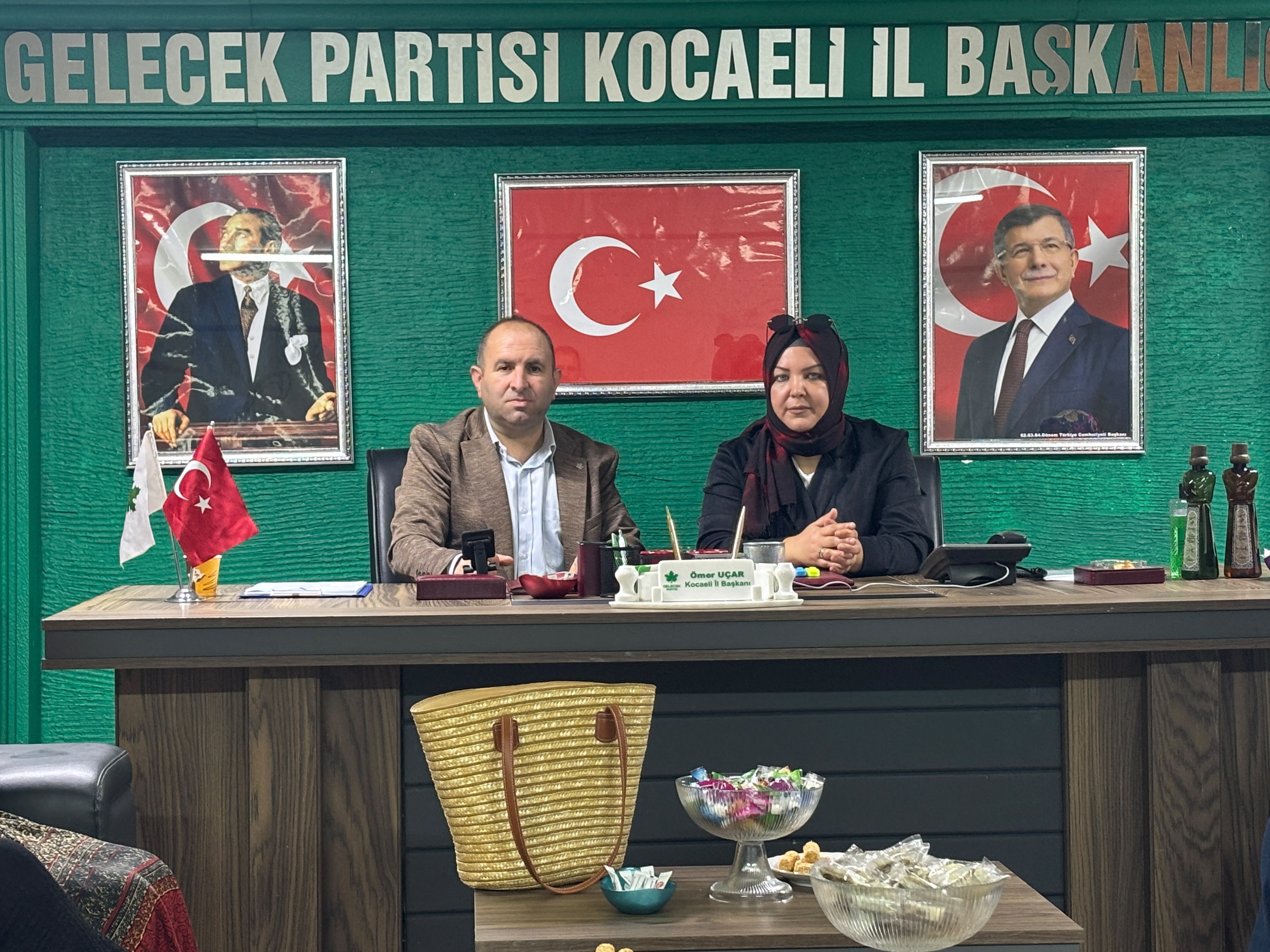 Gelecek Partisi Kocaeli İl Başkanlığı'nda Vekâlet Görevi Aynur Çelik'te