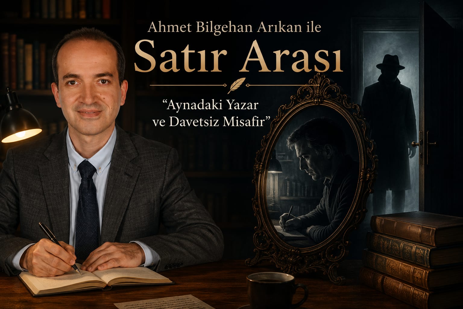 Ahmet Bilgehan Arıkan ile Satır Arası "Aynadaki Yazar ve Davetsiz Misafir"