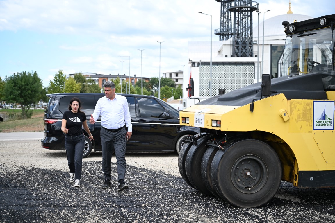 Kartepe'de Üstyapı Çalışmaları Aralıksız Sürüyor