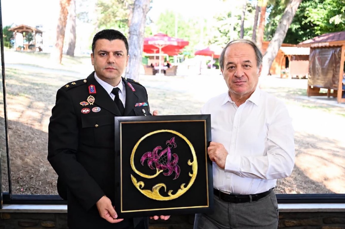 Komutan Özkan Bakır'a Veda ve Teşekkür