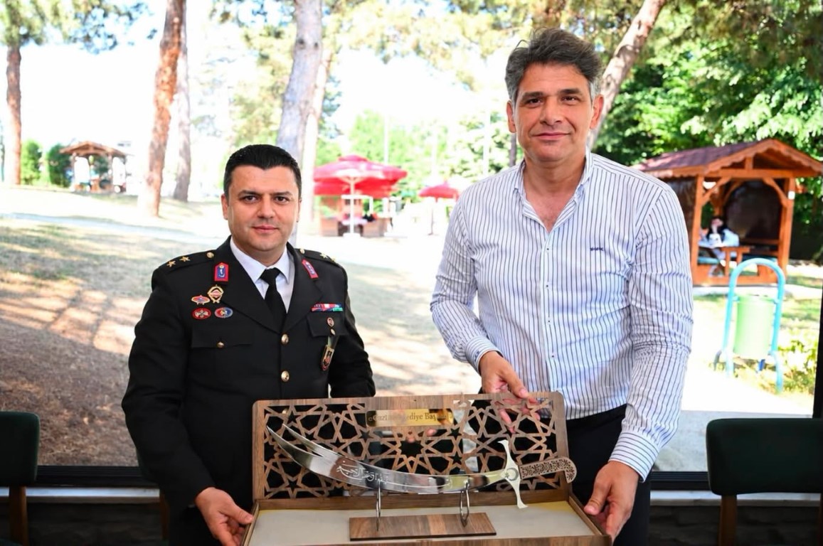 Komutan Özkan Bakır'a Veda ve Teşekkür