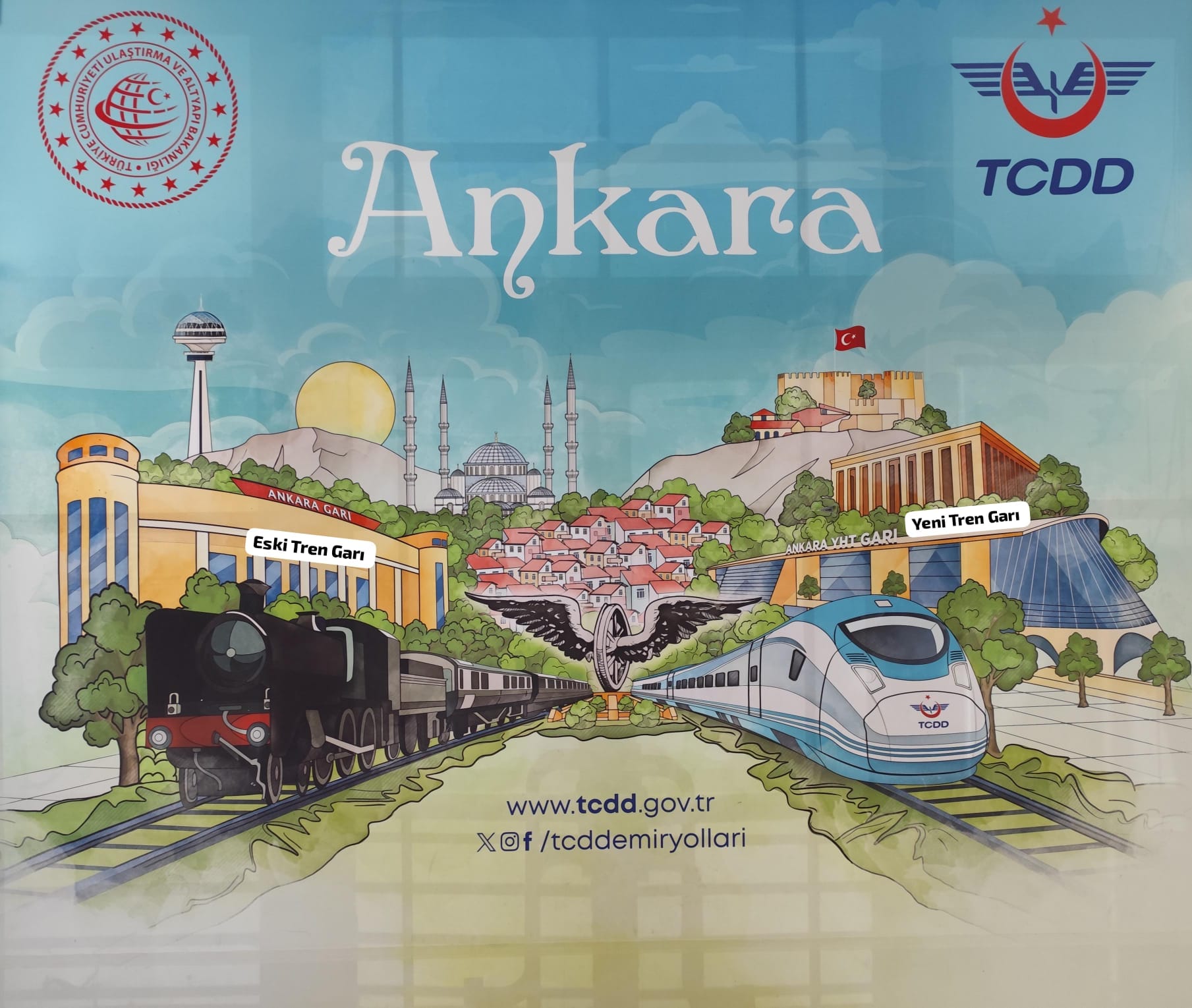 Ankara Garı İkiye Bölündü: Tarihi Gar ile YHT Garı Aynı Hat Üzerinde, Farklı İşletmelerde