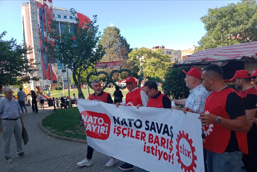 DİSK'ten NATO'nun Ankara'da Toplanmasına Tepki