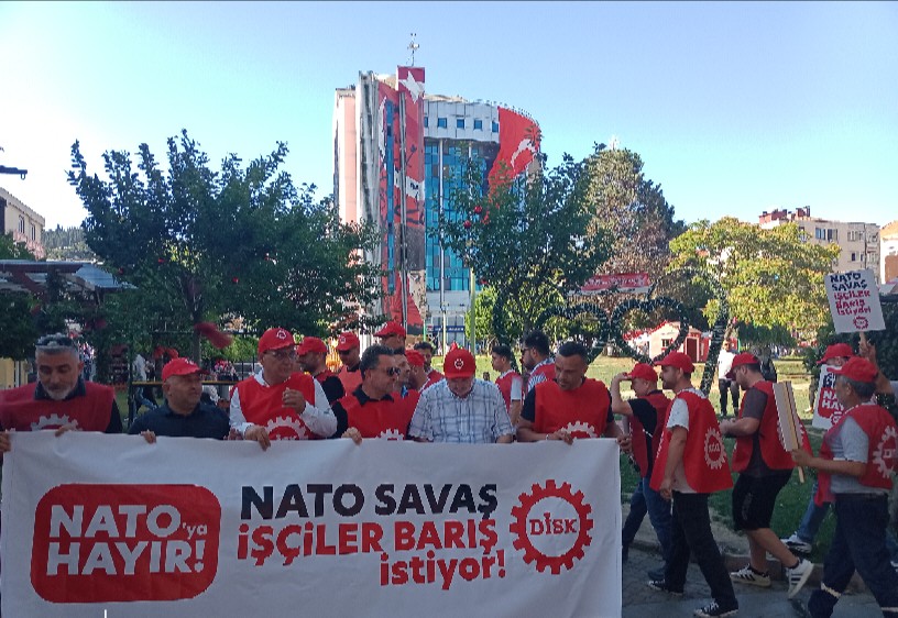 DİSK'ten NATO'nun Ankara'da Toplanmasına Tepki