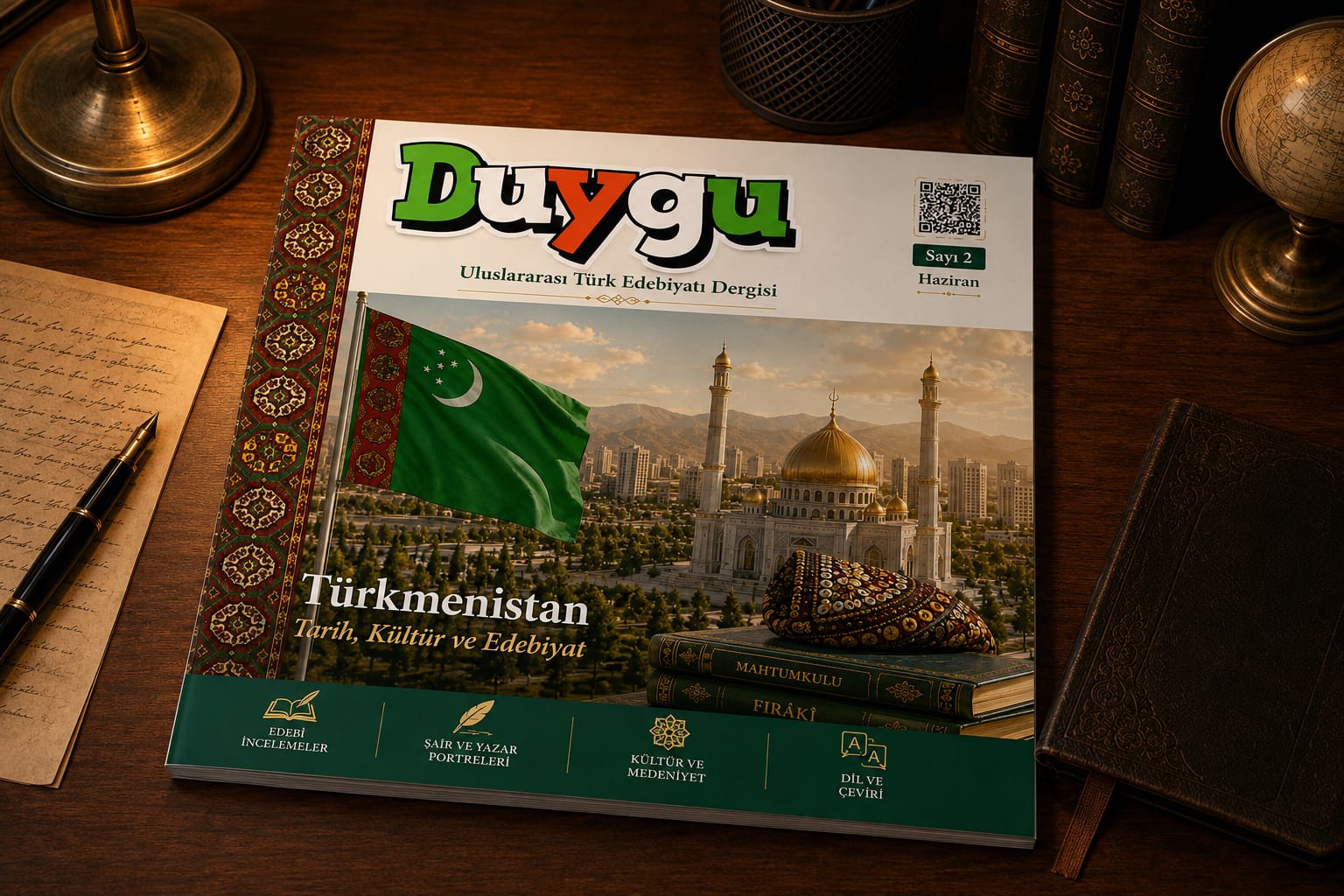 "Duygu" Uluslararası Türk Edebiyatı Dergisi'nin 2. Sayısı Yayımlandı